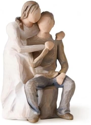 Willow Tree You and Me, Sculpted Hand-Painted Figure (Lighter Skin Tones & Hair Color)