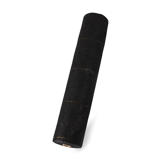 DeWitt Pro-5 Weed-Barrier Woven Landscape Fabric, 5 oz, Black, 4' x 250' - Heavy-Duty Growth Control, Water & Nutrient Permeable Ground Cover for Gardens, Pathways & Commercial Landscaping