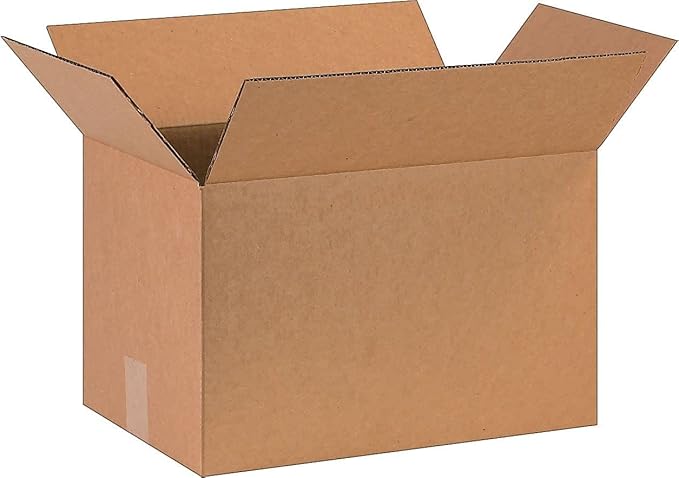 The Packaging Wholesalers 16 x 10 x 10 Inches Shipping Boxes, 25-Count (BS161010)