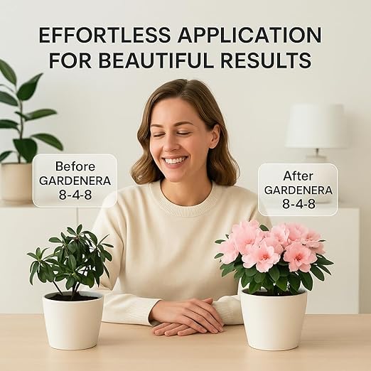ππππππππππ Slow Release Hydrangea Fertilizer with Iron & Sulfur β Indoor & Outdoor Soil Acidifier for Miracle Growth - 5 QUARTS