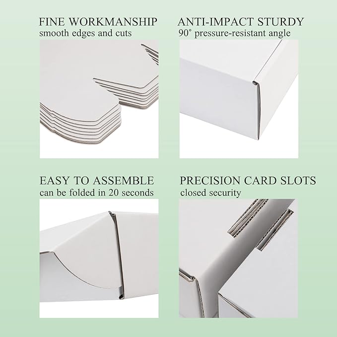 Small Shipping Boxes 8x8x4 Inch (25 Pack) - Sturdy White Corrugated Cardboard Boxes for Small Business, Ecommerce, Mailing & Packaging | Recyclable Gift & Storage Boxes