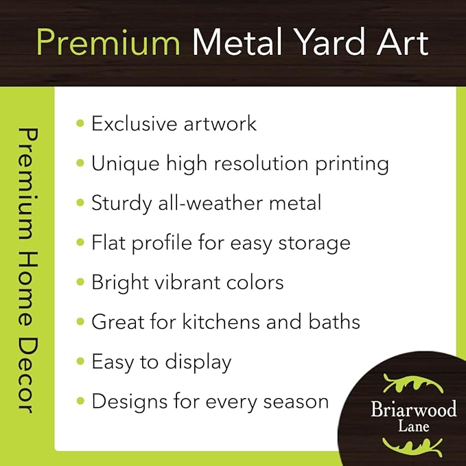 Briarwood Lane Snow Time Snowman Metal Art