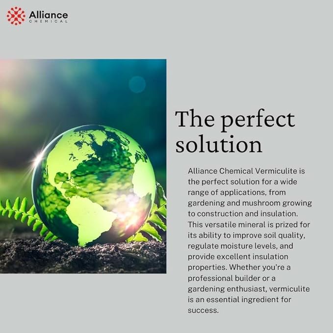 Premium Organic Fine Vermiculite - 2 Cubic Feet (51 Quarts) - Soil Amendment for Indoor and Outdoor Gardens, Potting Orchids, Succulents, Fungi, and Hydroponics