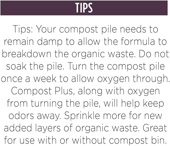 Dr. Connie’s Compost Plus 100x Concentrated Natural Compost Accelerator | Fast-Acting Microbe Blend for Indoor & Outdoor Bins, Tumblers, and Piles | Odour Control & Rapid Decomposition