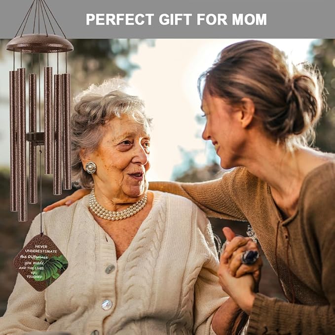 Happy Retirement Gifts for Woman Men, Funny Retirement Wind Chimes & Party Decorations, Going Away Gifts for Coworker Women Colleague Boss Teacher Nurse Military,32"