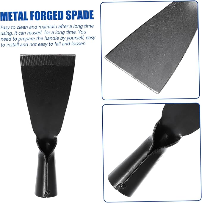 Sosoport 1pc Portable Wall Cleaning Shovel Forged Spade for Easy Weeding and Gardening Lightweight Design for Convenient Storage for Efficient Cleaning Tasks