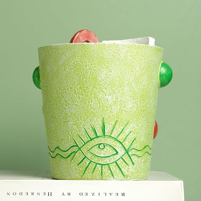 Picasso Face Planter Pots – Abstract Art Flower Vase with Facial Expressions, for Indoor Plant, Unique Planter Head Pot for Home Decor