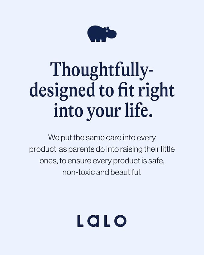 Lalo Knee & Elbow Saver - Foldable Padded Cushions for Bathtime, Quick-Dry, Suction Cups for Stability, Bath Kneeler and Elbow Rest Pad Set 17 x 11.5 in Knee Pad & 16 x 4.5 in Elbow Pad - Heather Grey