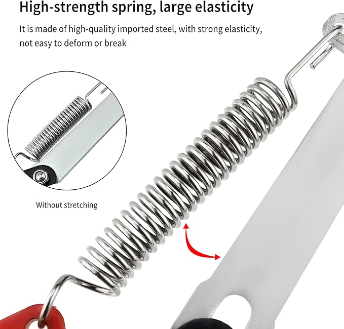 BAYTORY Extendable Tree Pruner Saw Head Without Pole, High-Altitude Branches Trimmer Pruning Shears, Harvester Clipper for Plant Twig Vine, Garden Trimming Tool