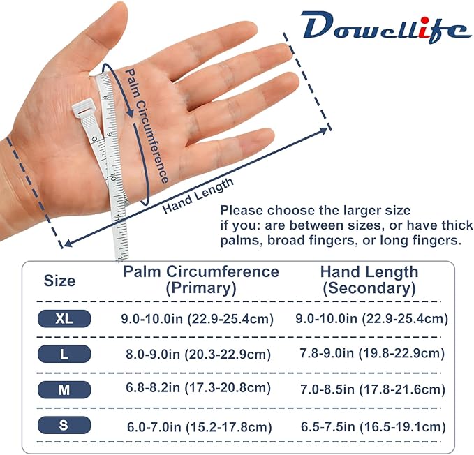Dowellife Level 5 Cut Resistant Work Gloves for Men and Women, PU Coated Breathable Gardening Gloves, Thin Flexible and Firm Grip for Mechanics and Fishing (Medium, Grey)