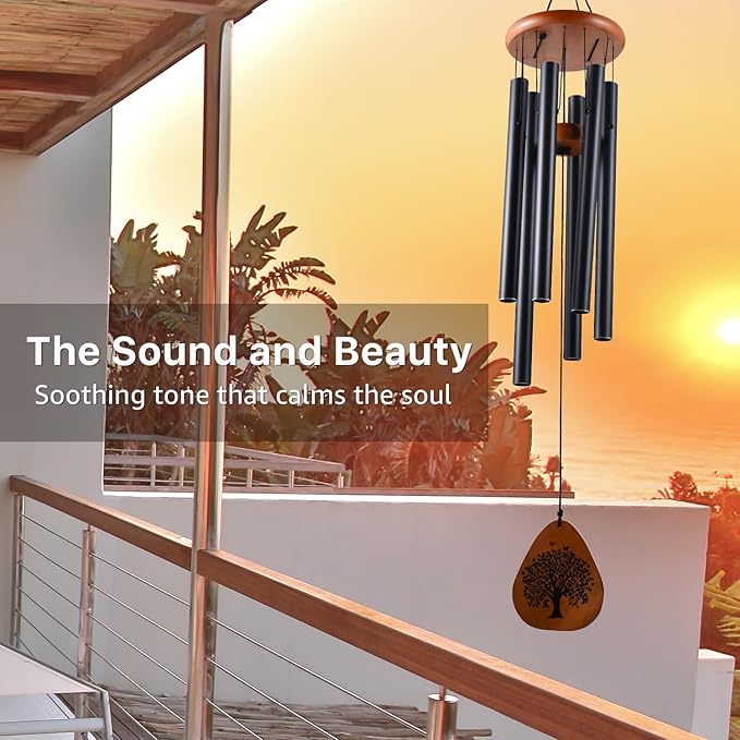 Memorial Sympathy Gifts for Loss of Dad, 32" Memorial Wind Chimes for Loss of Father Sympathy Gift, Bereavement Gifts for Loss of Father, Windchimes in Memory of Dad