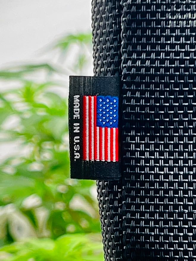 Grow Bag 15 Gallon, Planting Pots - Colorful Plant Grow Bags Pots Gardening Vegetable - Air Pruning Mesh Fabric Plant Container - (Black/Red)