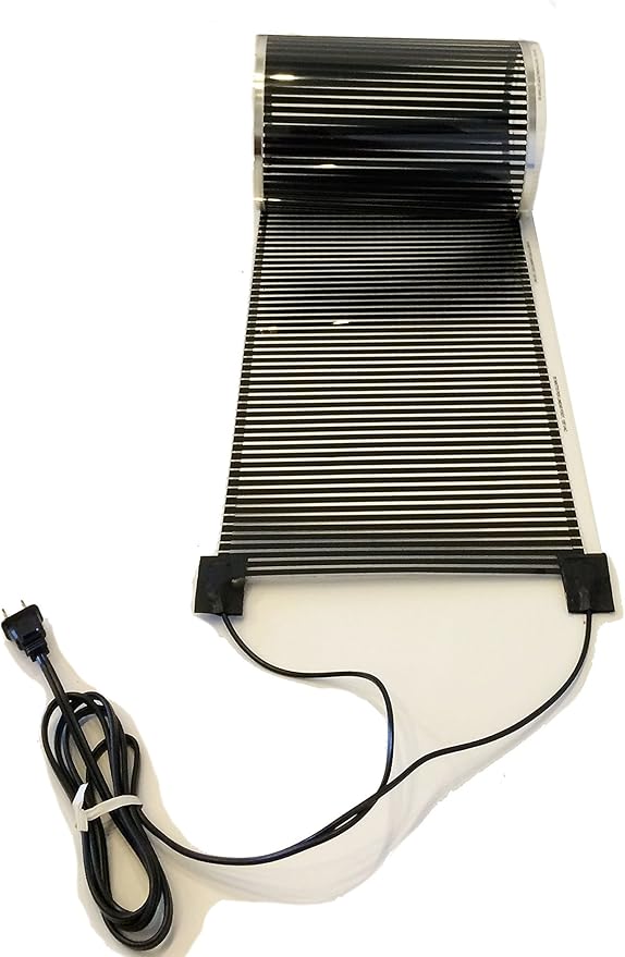 RHS Propagation Heat Mat, Spill Proof Seedling Pad, Heated Film Technology, Plant Germination System, Durable Made in USA, Seed Starter 11" x 60" inches, Grow Beautiful Plants (11" x 120")