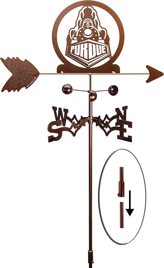 SWEN Products Purdue Boilermakers Weathervane (Roof Mount Included)