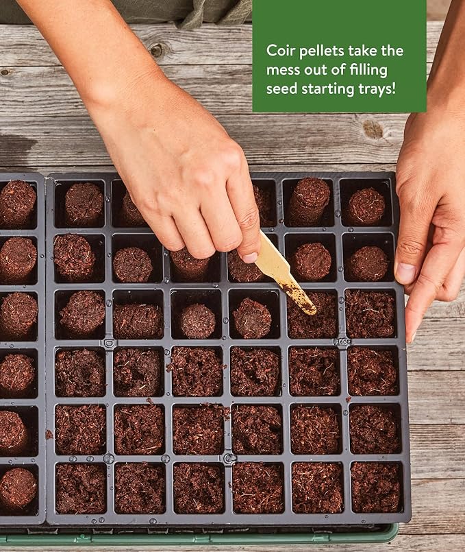 Burpee 72 Count Coir Seed Starting Pellet 22.5mm