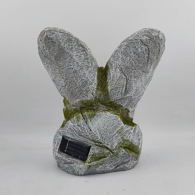 Garden Gnome Statue with Solar Lights Outdoor Statues,Patio Decor for Lawn Yard, Garden Decor Unique Birthday Housewarming Gifts for Mom Grandma Women (Butterfly Succulent Statue)