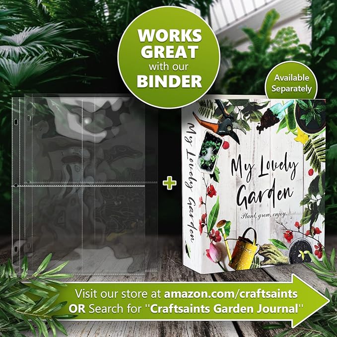 Seed Storage Organizer Sleeves (100 Pack) 4 Pocket Garden Seed Organizer, Slot Size 3.5x5 Clear Sleeves for Seed Packet Storage, Seed Keeper, Seed Organizer Binder (100 Pack, 3.5 x 5.25'' - 4 Pocket)