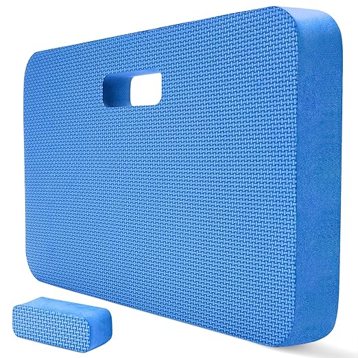 INNO STAGE Extra Thick Kneeling Pad, Large knee cushions Waterproof, Soft & Supportive Foam Knee Pads for Gardening, Baby Bathing, Mechanic, Yoga, Exercise & Workout Supplies
