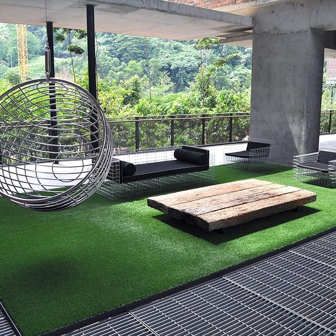 LITA Artificial Grass, Reusable Dog Grass Mat, Potty Training Rug and Replacement Artificial Grass Turf, Fake Grass for Small Dogs Indoor Outdoor, Easy to Clean with Drainage Holes 40 in x 80 in