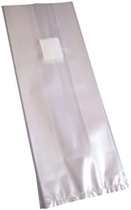Mushroom Bags,Mushroom Grow Bag Farm-Mushroom Spawn Bags Sealable Spawn Myco Bags,Large Size 8" X 5" X 19",0.5 Micron Filter, 3 Mil Polypropylene,for Su,for Substrate Autoclavable Mushroom Cultivation