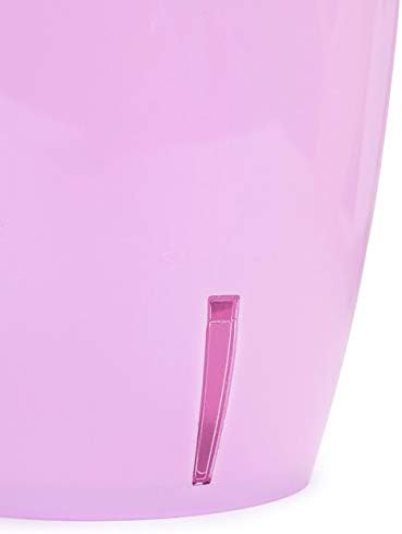 Santino 5.5 Inch ORCHIDEA Self Watering Pots for Orchids in Lilac - Decorative Wicking Planter with w/ Great Aerification, Drainage and Water Level Indicator