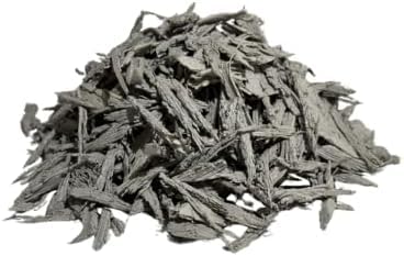 – 100% Wire-Free Premium Grade Shredded Rubber Mulch for Playgrounds & Landscaping | Safe for Kids & Pets, No Replacement Needed, Ultra Durable | Gray, 10 lb (0.6 cu ft)