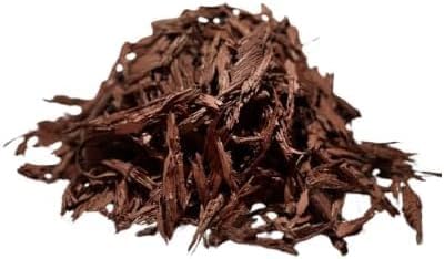 – 100% Wire-Free Premium Grade Shredded Rubber Mulch for Playgrounds & Landscaping | Safe for Kids & Pets, No Replacement Needed, Ultra Durable | Red, 20 lb (1.2 cu ft)