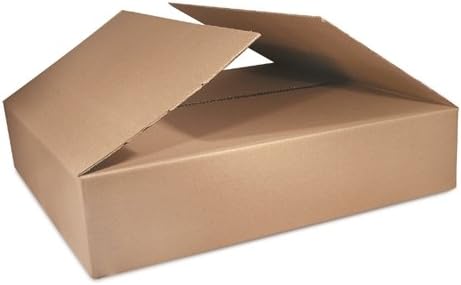 The Packaging Wholesalers 18 x 16 x 4 Inches Shipping Boxes, 25-Count (BS181604)