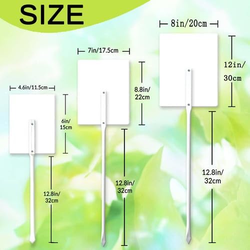 FemiaD Plant Label Signs Planted Herb Garden Markers Waterproof Aluminum Plant Stake Tags Dill Sign for Nursery Indoor Outdoor Garden Decoration 8x12inch