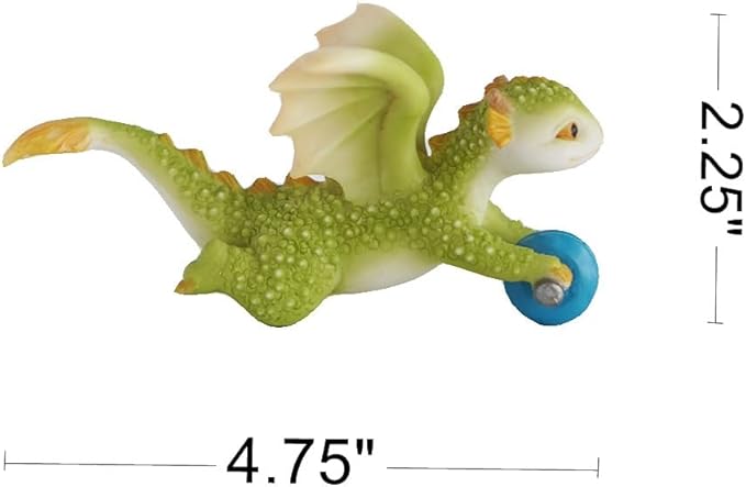 Miniature Fairy Garden Sport Dragon Figurines- Be Yourself