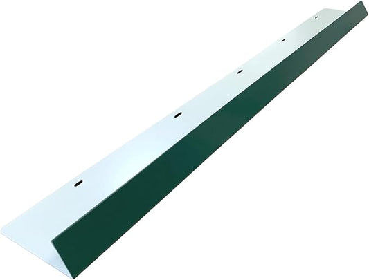 Eagle 1-26 Gauge 5 Foot Rain Diverter - Nails and Instructions Included (Mill Finish Aluminum, Copper, Galvanized, Stainless Steel & More) (1, Green)