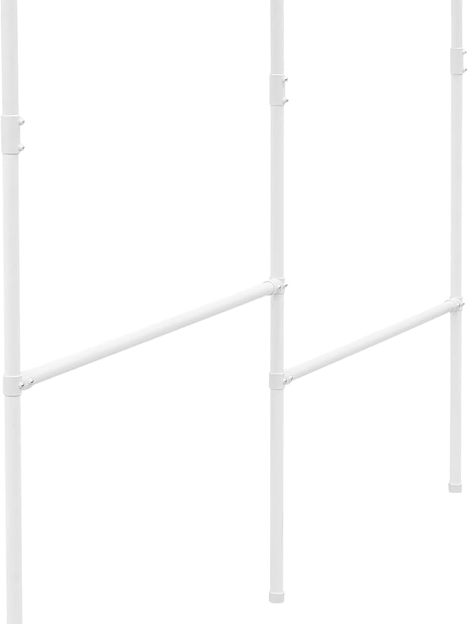 Grape Trellis | 79'' L x 59'' W x 79'' H Grape Vine Support Arch Arbor | Plant Climbing Pergola | Arbour Gazebo Trellis Rack Pergola | Plant Support Rack Trellises for Vegetable Fruit (White)