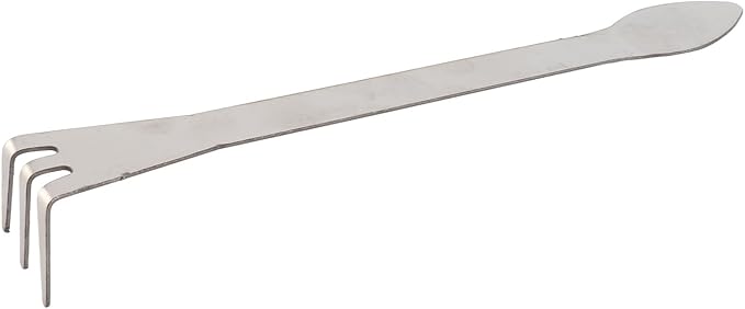 Hand Rake, 3 Prong Bonsai Rake, 9In Small Rakes Suitable for Loose Soil, Removal of Surface Weeds, Planting Bonsai Trees