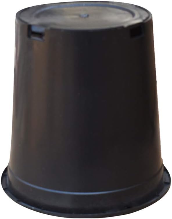 Nursery Pot 1 Gallon 1 Gal 2 Gal 3 Gal 5 Gal 7 Gal 10 Gal 15 Gal Nursery Container Injection Molded Pot Fit for Plants Soil Growers or Hydroponics (10,5 Gallon)