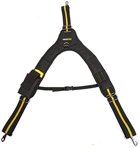 MELOTOUGH Tool Belt Suspenders for Work Belt Suspenders Heavy Duty Padded Suspenders for Electrician/Construction/Farmer