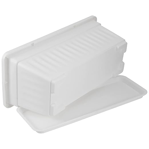 6 Packs 17 Inch Window Flower Planter Boxes, Plastic Vegetable Plant Boxes with 6 Pcs Trays, Rectangle Planter Pots with 30 Pcs Labels, White2