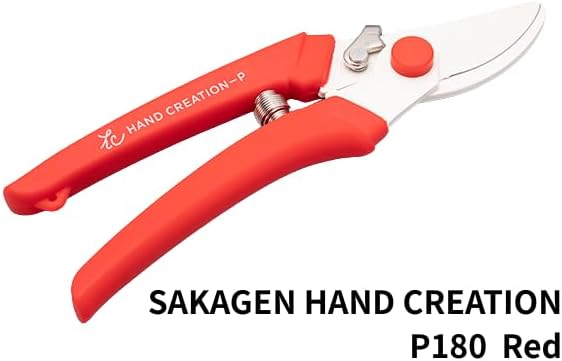 Flower shears - Professional Ultra Sharp Made in JAPAN Garden Scissors SAKAGEN HAND CREATION P-180 (Lavender)