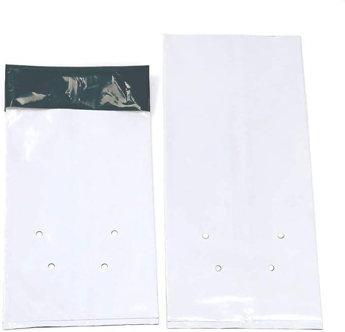 HORTIPOTS 5 Gallon Grow Bags Black and White Light Proof Grow Pot Container (Pack of 25)