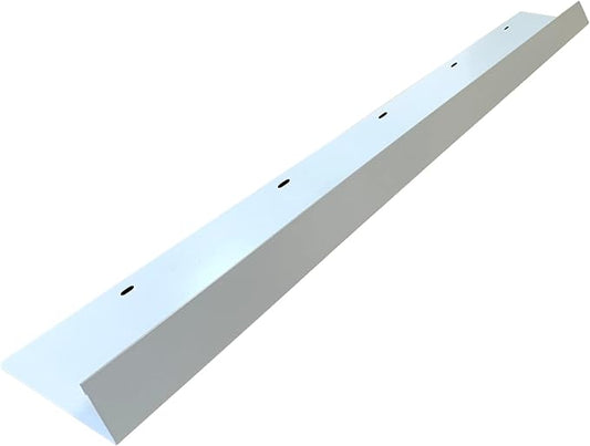 Eagle 1-26 Gauge 5 Foot Rain Diverter - Nails and Instructions Included (Mill Finish Aluminum, Copper, Galvanized, Stainless Steel & More) (1, Light Grey)