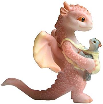 Garden Dragon Figurine- Mother Daughter Dragon