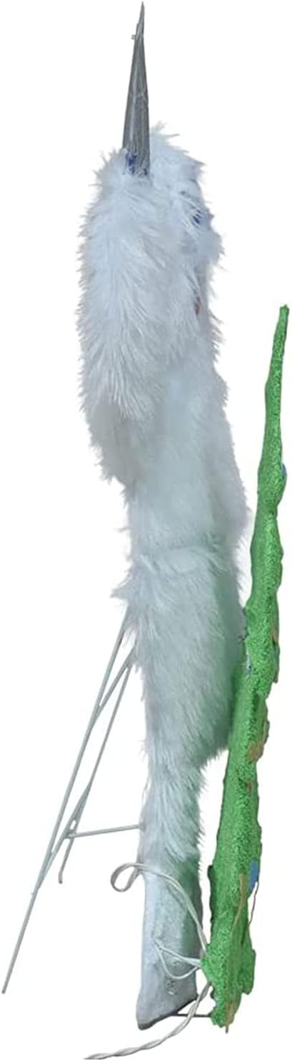 ProductWorks 32 Inch Bumble The Abominable Snow Monster and Christmas Tree Indoor/Outdoor Yard Ornament, Holiday Display with 70 Clear LED Lights