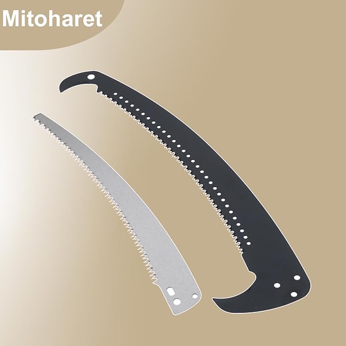30Ft Manual Tree Pruning Saw Yellow Branch Trimmer Light and Extensible for Pruning Tall Trees and Suitable for Simple Processing of Wood Long Extension Capacity