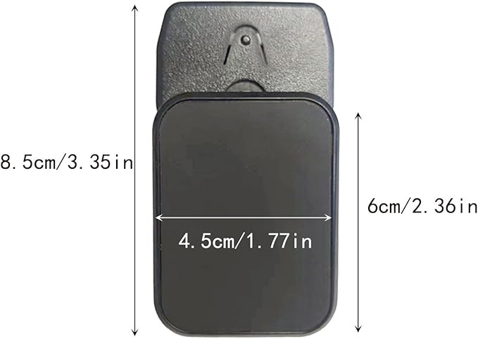 Magnetic Tool Holder Super Strong Tool Holster,Magnet Belt ClipAnti-Slip Strong Magnetic Clips Tool Belt Accessories for Hammer Nail Screwdrivers Adjustable Wrench Heavy Tools Hardware (2)