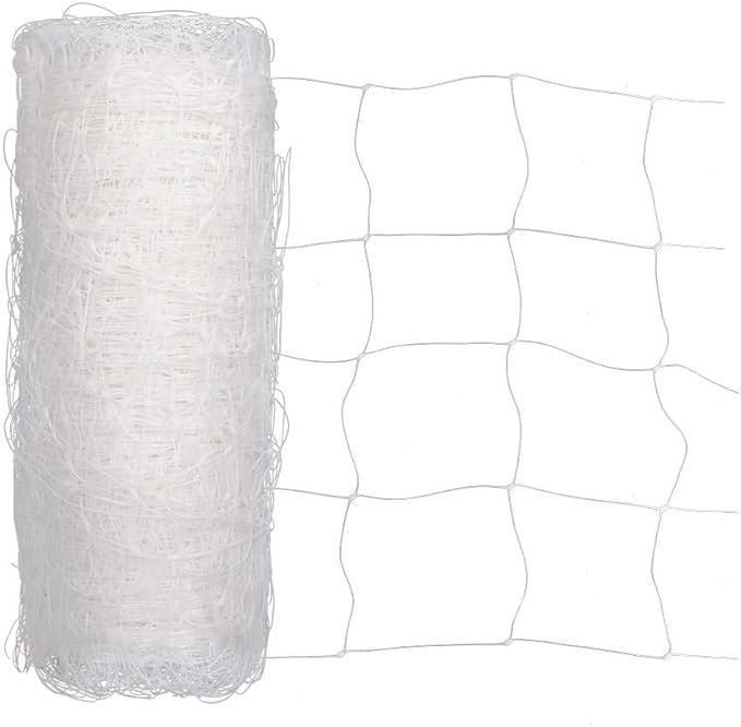Heavy Duty Trellis Netting Roll - 47''x328' Plastic Plant Trellis Net for Climbing Plants