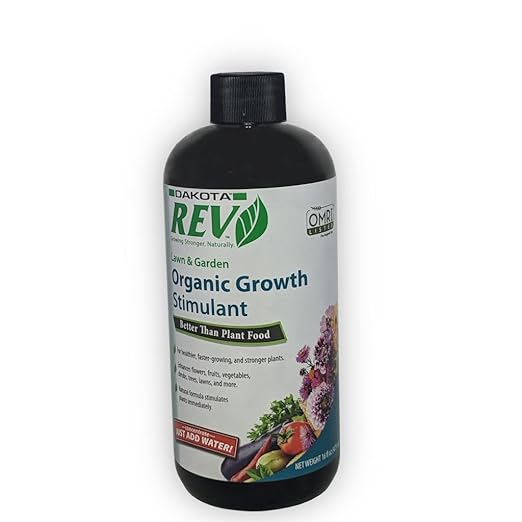 Organic REV Natural Plant Food 32oz + Logo Stickers