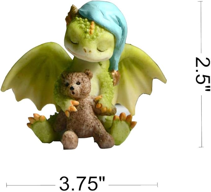 Garden Dragon Figurine- Love Dragon