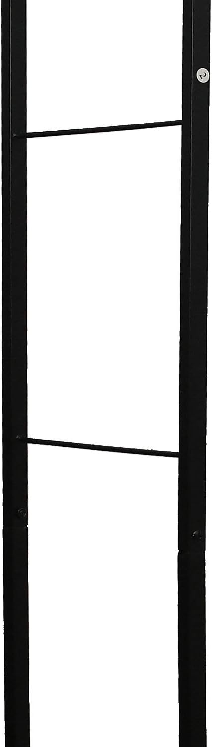 Steel Garden Arch, 7'2" High x 4'7" Wide, Garden Arbor for Various Climbing Plant, Outdoor Garden Lawn Backyard