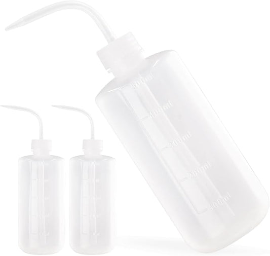 3 Pcs 500ml Squeeze Bottle Plant Watering Bottle Can, Plastic Succulent Watering Bottle Can for Indoor Plants