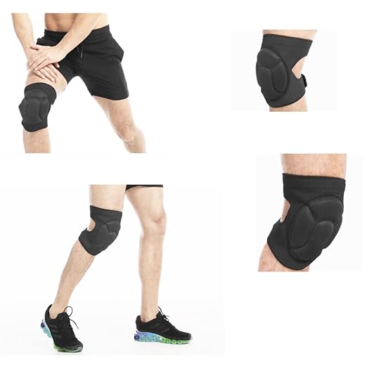 Men/Women Knee Pads For Cleaning, Work, Construction, Floors,With Soft Foam Kneepads Perfect For Gardening and Housework,Painter,Housekeeping,Weeding/Planting,Photographe.Black L (1 Pair)