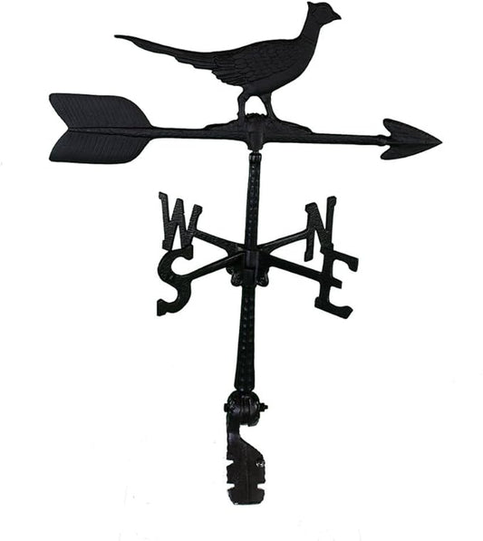 Montague Metal Products 24-Inch Weathervane with Pheasant Ornament
